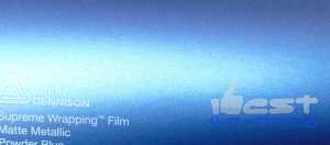 Avery dennison supreme wrapping film matte metallic powder blue as9050001